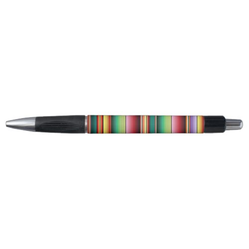 Aztec Tribal Traditional Textile Colorful Linear M Pen