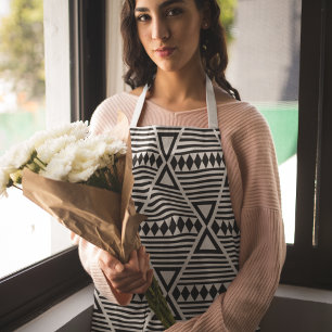 Aztec Tribal Triangle Apron