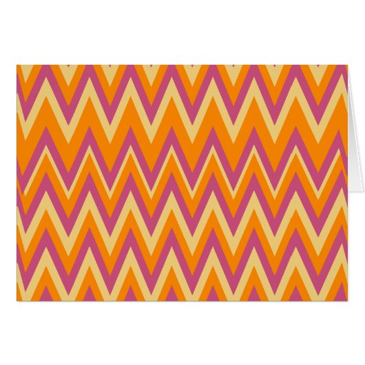 Aztec Tribal ZigZag Cards (Front Horizontal)