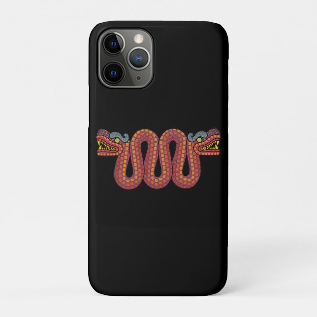 Aztec two headed snake Case-Mate iPhone case (Back)