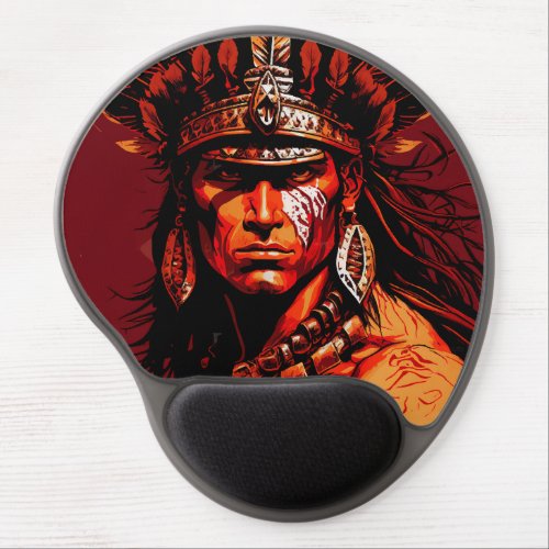 Aztec warrior Aztec culture Mayan culture Gel Mouse Pad