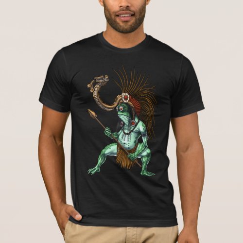 Aztec Warrior Deity Cueyatl T_Shirt