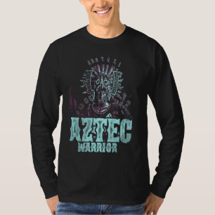 Aztec Warrior King Mexico Native Aztec Mayas  6 T-Shirt