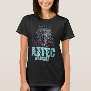 Aztec Warrior King Mexico Native Aztec Mayas  6 T-Shirt