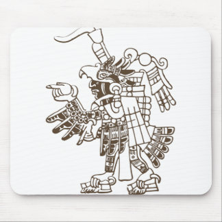 Aztec Warrior Mouse Pad