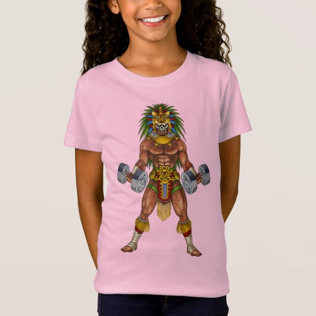 Aztec Warrior Weightlifting T-Shirt (Front)