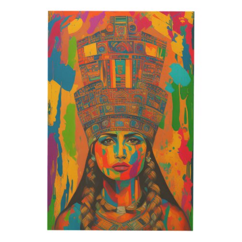 Aztec Woman Art