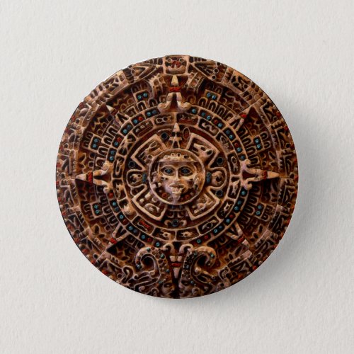 AZTECA Mayan Sun_Calender Button