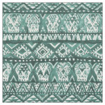 AZTECHIE Aztec Skull Boho Tribal Pattern Fabric