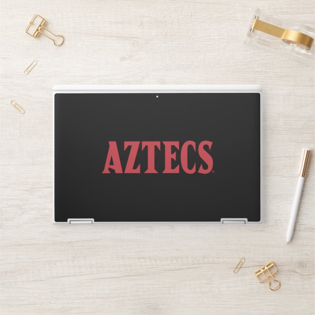 Aztecs Wordmark HP Laptop Skin (Desk)