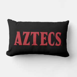 Aztecs Wordmark Lumbar Pillow