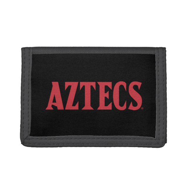 Aztecs Wordmark Trifold Wallet (Front)