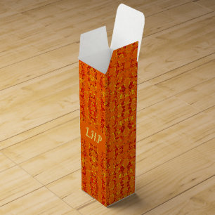 Aztek Orange wine gift box