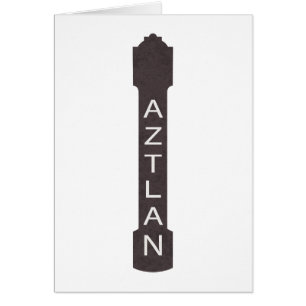 aztlan theatre signage cards