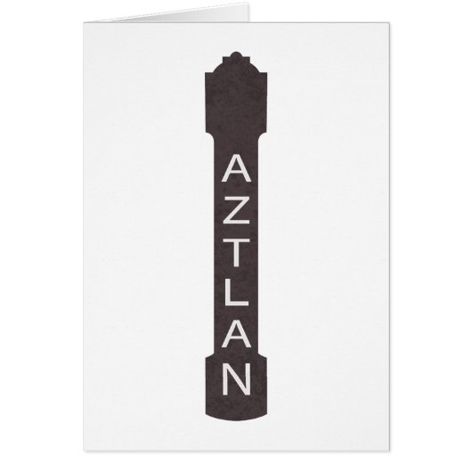 aztlan theatre signage cards (Front)