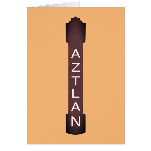 aztlan theatre signage cards (Front)