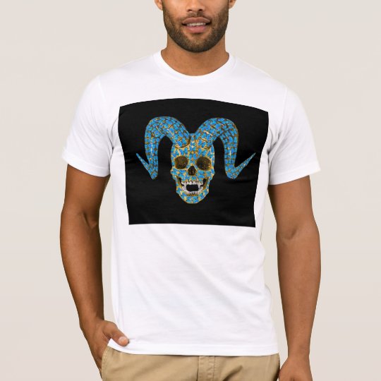 Azul Basic American Apparel T-Shirt 100% cotton