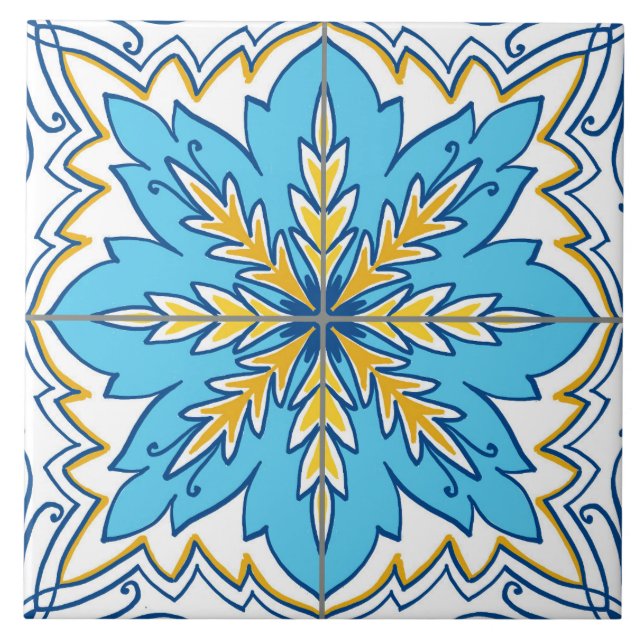 Azulejo 11 ceramic tile (Front)