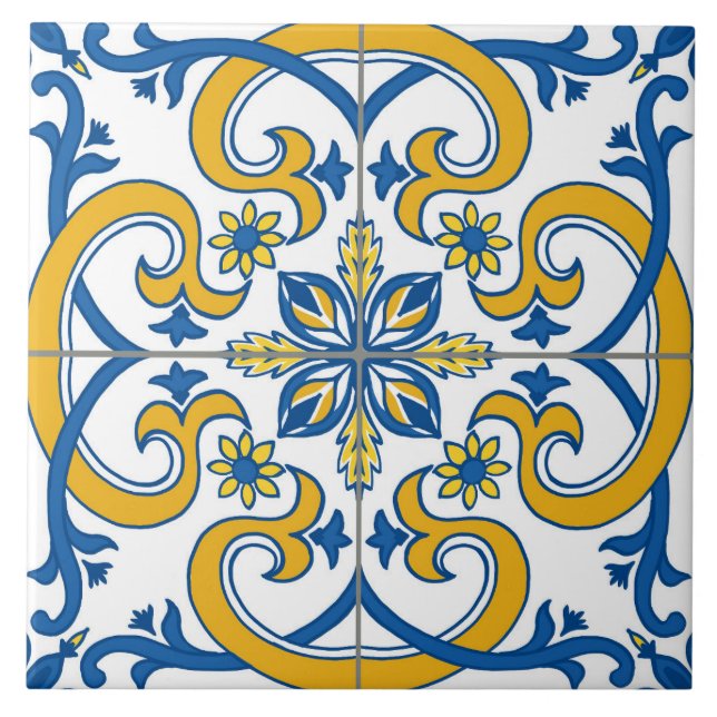 Azulejo 13 ceramic tile (Front)