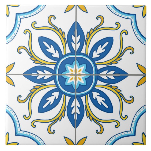 Azulejo 5 ceramic tile (Front)