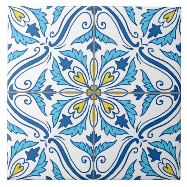 Azulejo 6 ceramic tile (Front)