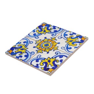Azulejo Art Ceramic Tile