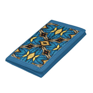 Azulejo Design 1 Trifold Wallet