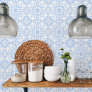 Azulejo Portuguese Mediterranean Modern Blue White Ceramic Tile