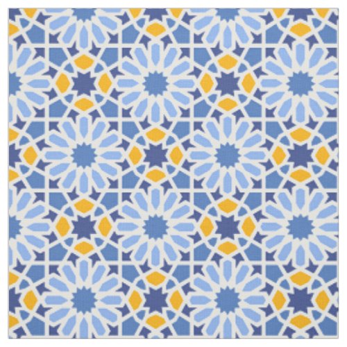 Azulejo Talavera Tile Fabric