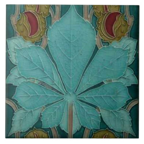 Azulejo Tile art nouveau style decorative fireplac