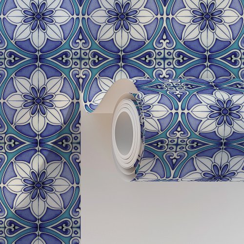 Azulejo Tile Wallpaper