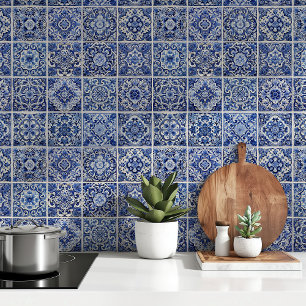 Azulejo Tiles Peel & Stick Wallpaper Wallpaper