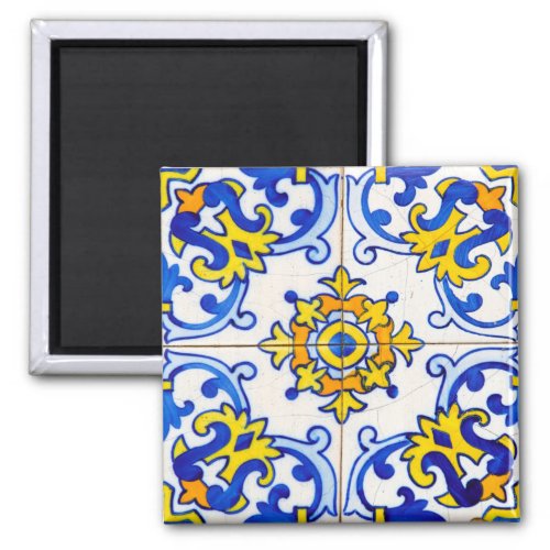 Azulejo Wall Mural Tile Kitchen Magnet