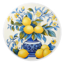 💙💛 Azulejos Amalfi Lemons