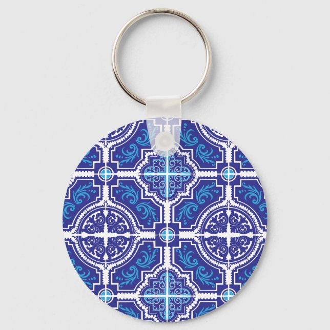 Azulejos - Carreaux portugais Keychain (Front)