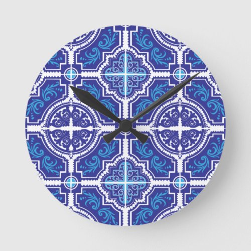 Azulejos _ Carreaux portugais Round Clock
