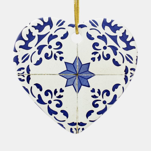 azulejos ceramic ornament (Front)