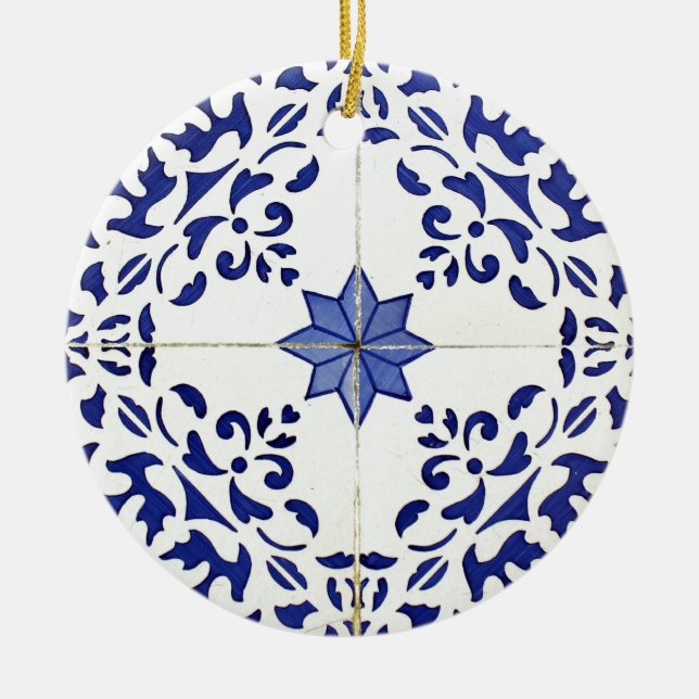 azulejos ceramic ornament (Front)