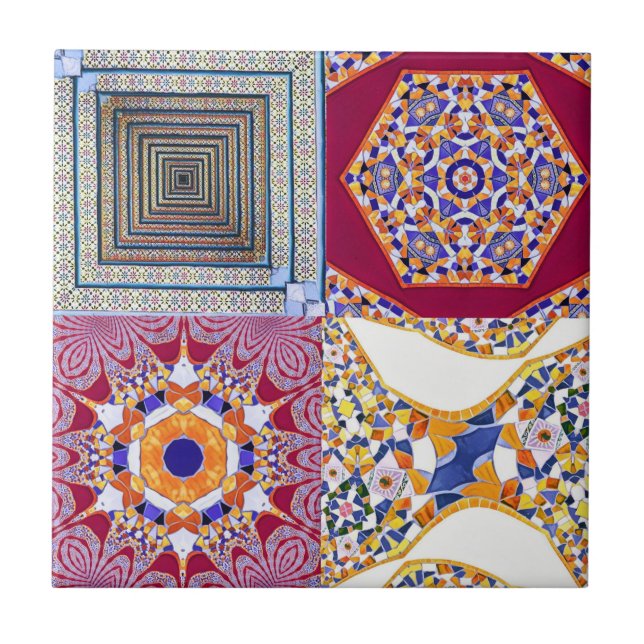 Azulejos Geometric Tiles with a CG twist (Front)