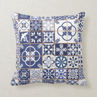 Azulejos Pattern Pillow