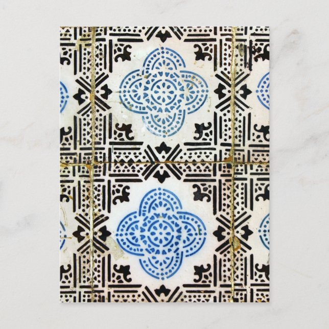 Azulejos, Portuguese Tiles Postcard (Front)