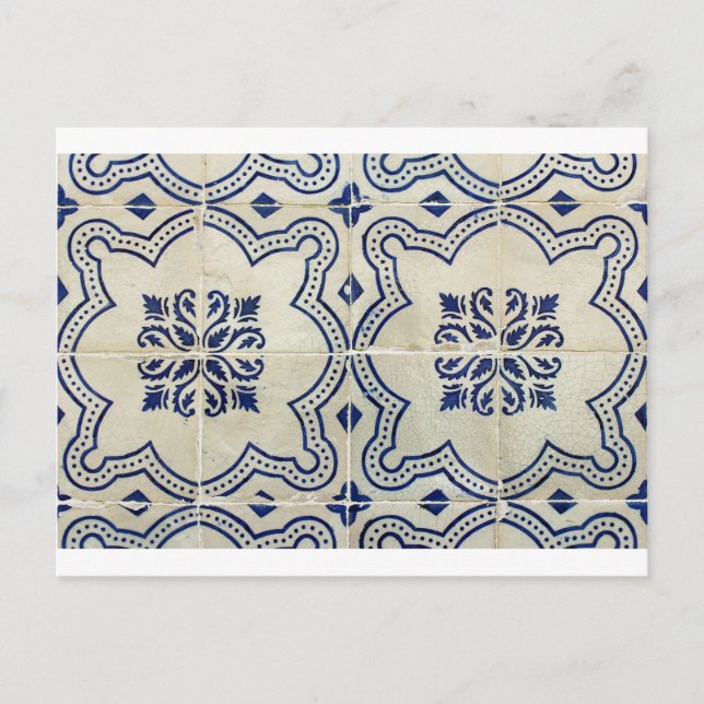 Azulejos, Portuguese Tiles Postcard (Front)