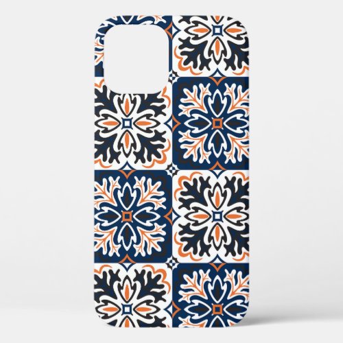 Azulejos Talavera Tile Pattern iPhone 12 Case