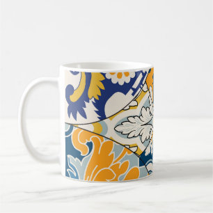 Azulejos Tiles Patchwork Vintage Wallpaper Coffee Mug
