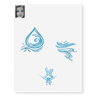 Azuraglow - Fantasy Make Up / face painting Kit Temporary Tattoos