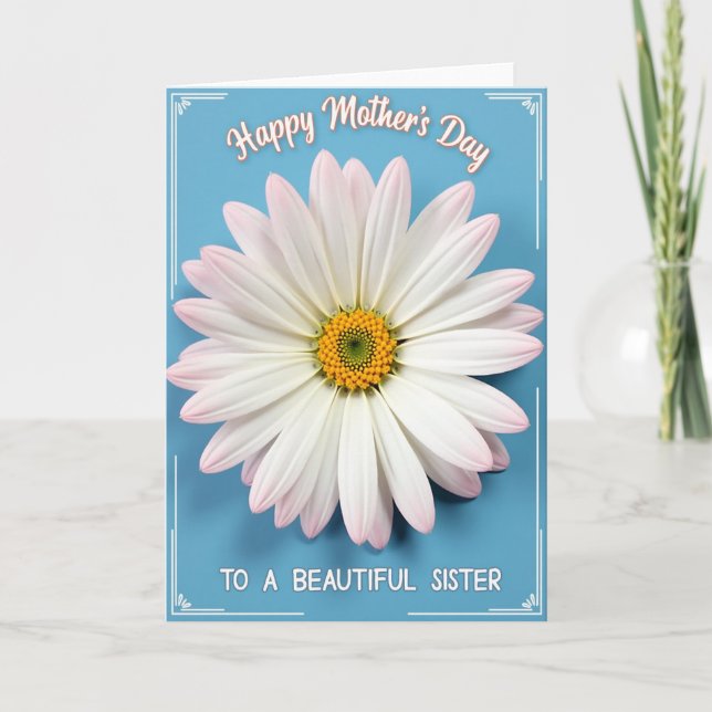 Azure Blossom Sister Card (Front)