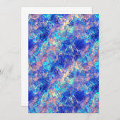 Azure Blue Crumpled Texture (Front/Back)