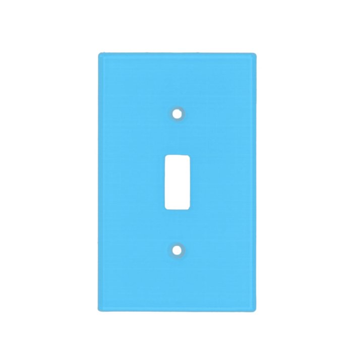 Azure Blue Sky 2015 Color Trend Template Light Switch Cover Zazzle