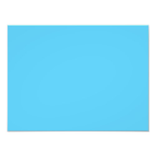 Azure Blue Sky 2015 Color Trend Template Photo Print