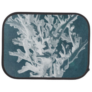 Azure Coral I Car Floor Mat
